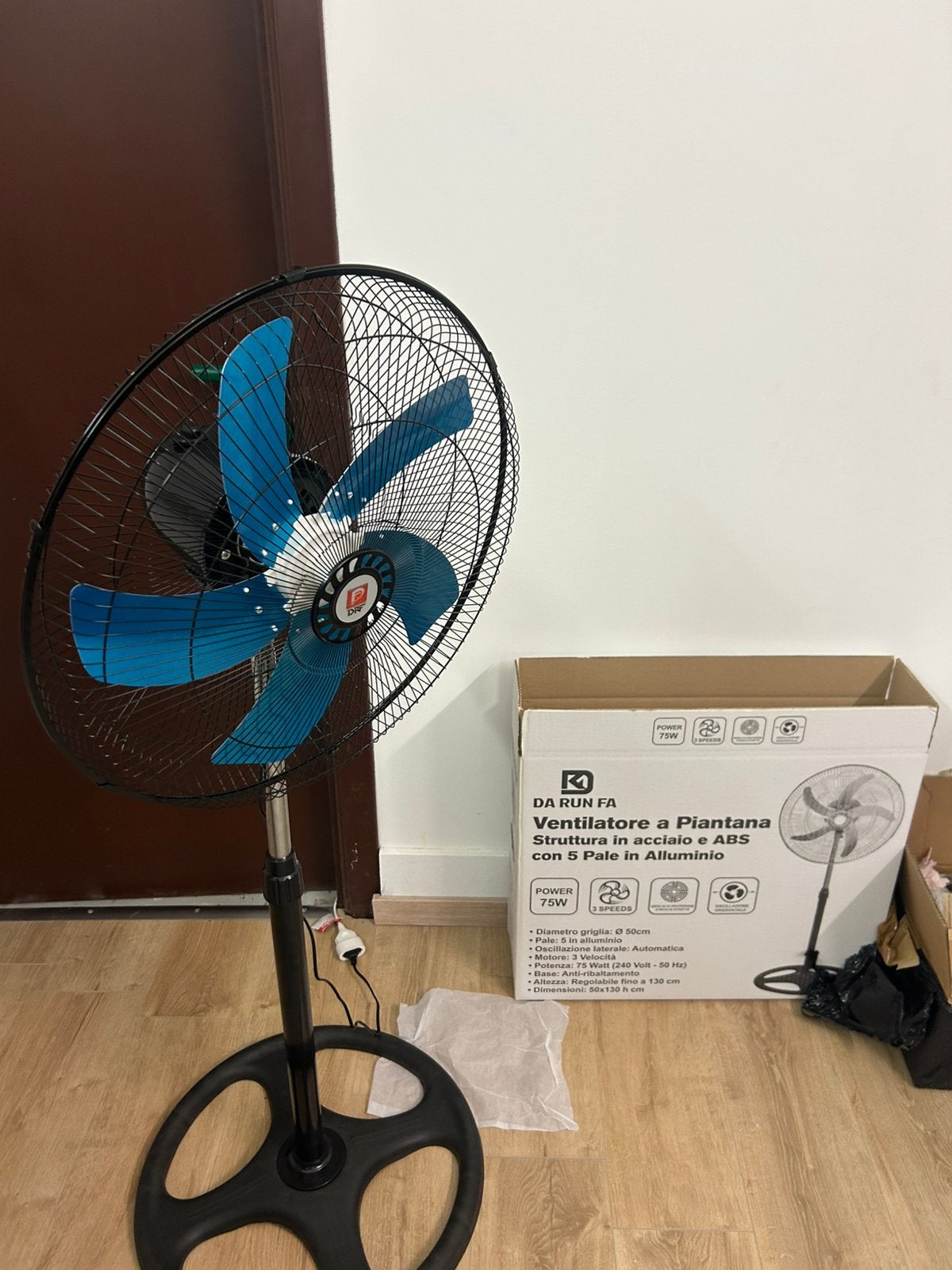 Ventilateur 50cm, Enlèvement ou Envoi, Comme neuf