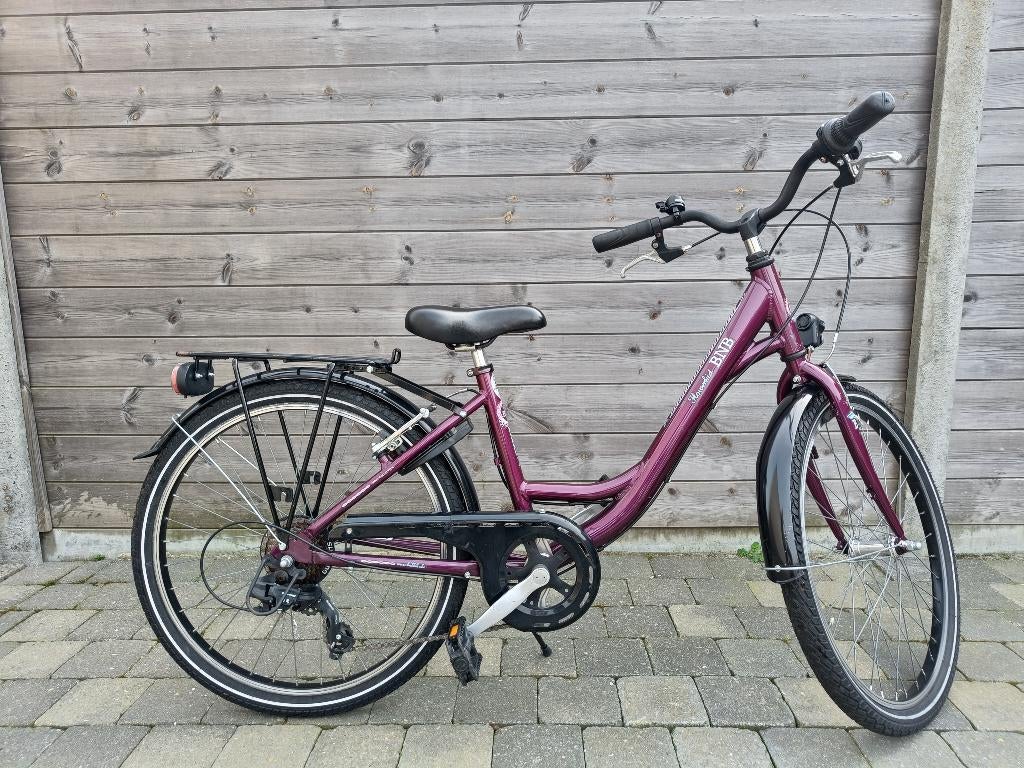 Meisjes fiets BNB 24 inch, Ophalen, BNB, Versnellingen, Gebruikt
