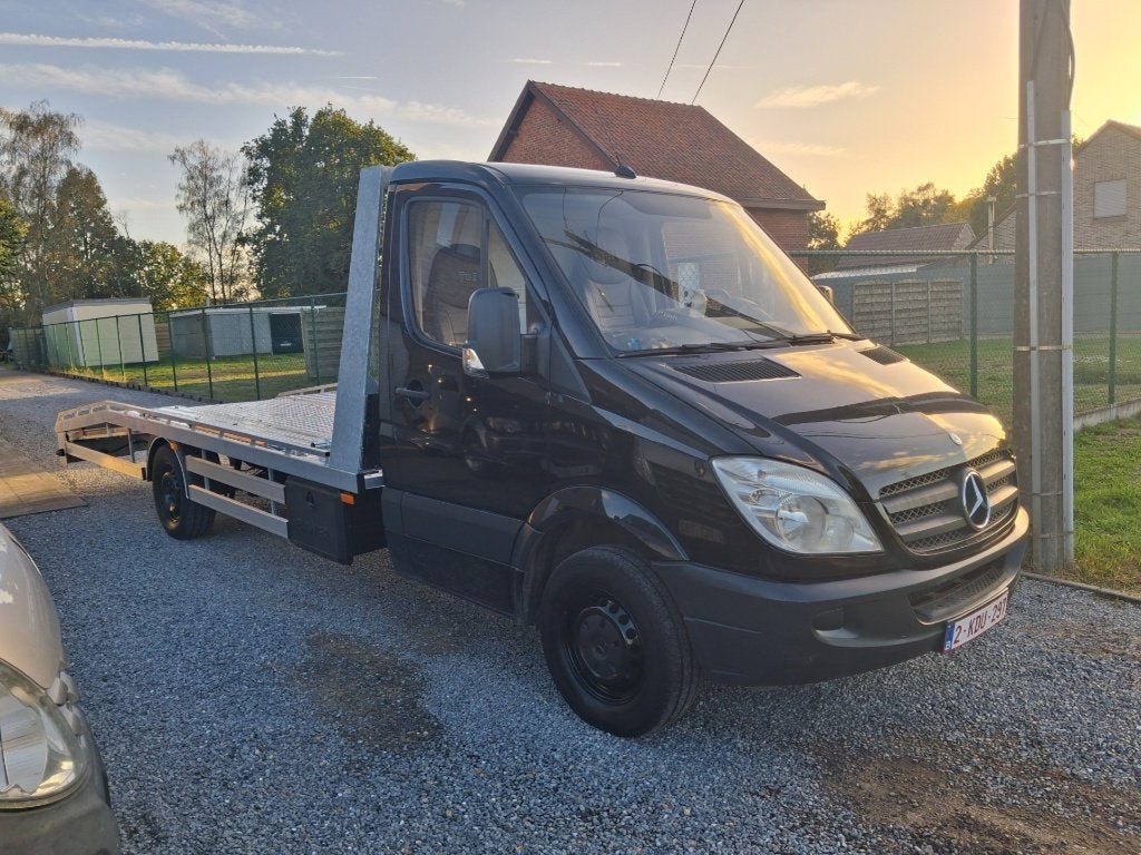 mercedes sprinter !!oprijwagen!! 102 000km!!! takelwagen, Autos, Cuir, Achat, Attache-remorque, Entreprise