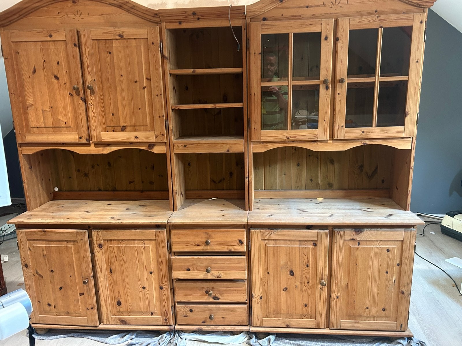 Grenen buffet kast, Huis en Inrichting, Ophalen, Gebruikt