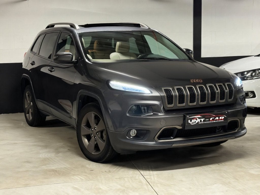 JEEP CHEROCKEE 2.2 MJD 4WD 037.000KM!-FULL OPTIONS✅, Autos, Jeep, Cuir, Argent ou Gris, Achat, Garantie prolongée