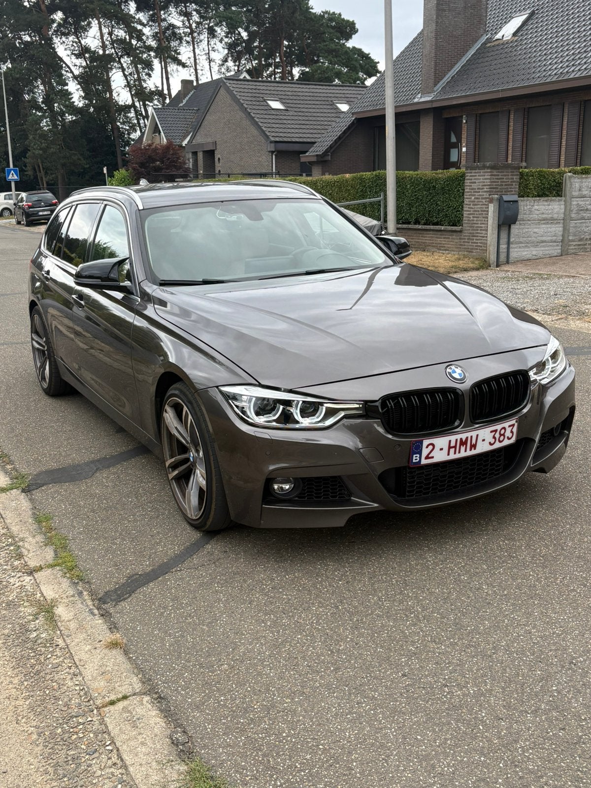 BMW F31 320d GEKEURD VOOR VERKOOP, Auto's, Euro 5, 1995 cc, Beige, 4 cilinders