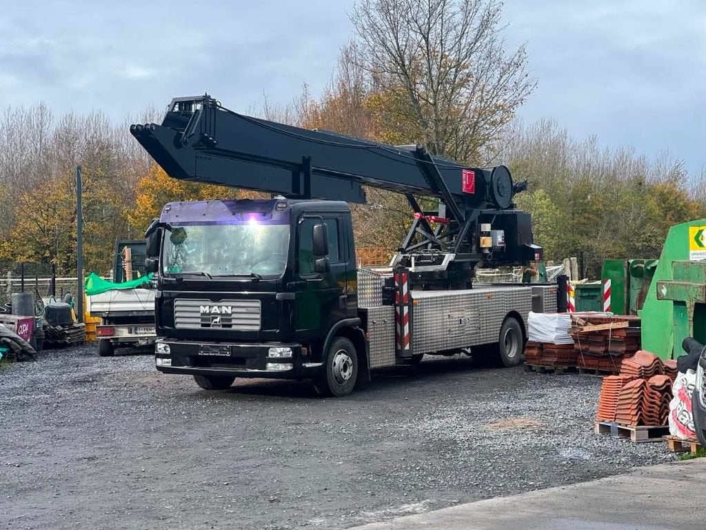 MAN TGL 210ch Boîte Manu – Grue KLAAS K30-34 (Portée 34m), Enlèvement, Grue