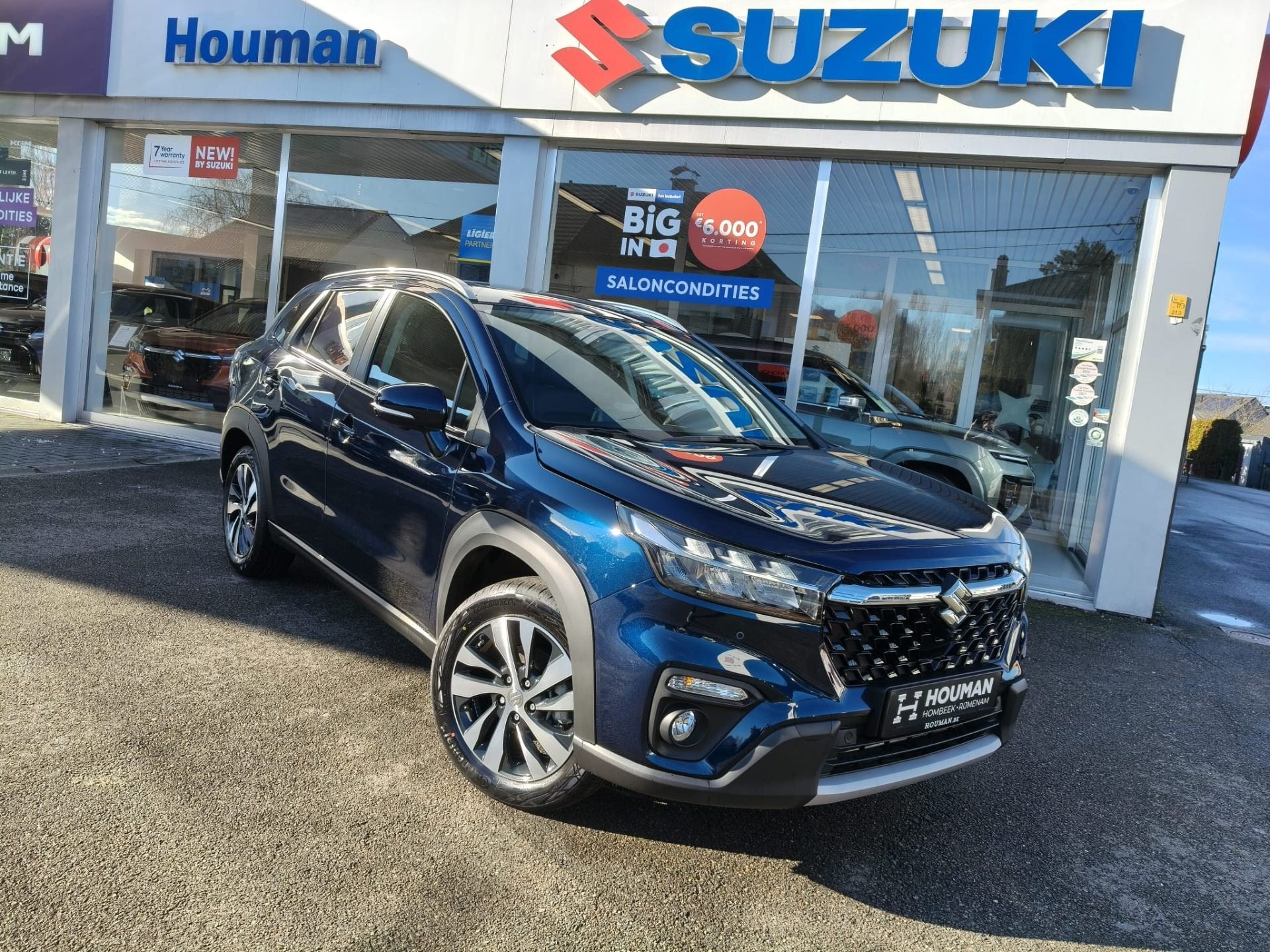 Suzuki S-Cross S-Cross 1.4 2WD GLX SP Manueel (bj 2026), Auto's, Zwart, Overige kleuren, Leder en Stof, Nieuw