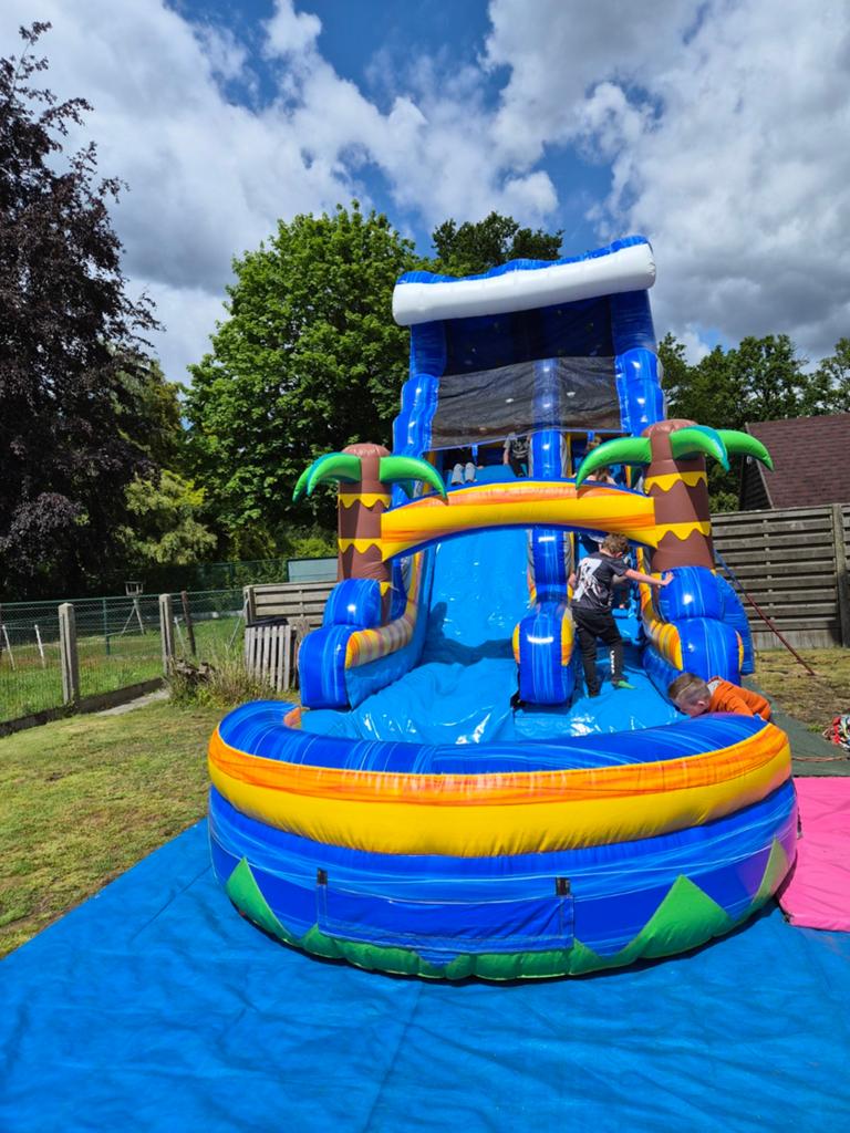 Waterbad of ballenbad beachslide springkasteel te huur, Envoi