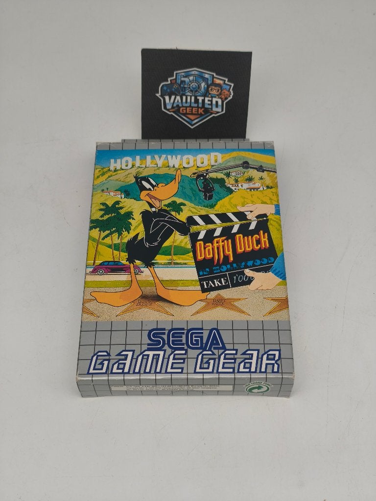 Daffy Duck in Hollywood  Sega Game Gear CIB, Gebruikt, Game Gear, 1 speler, Ophalen of Verzenden