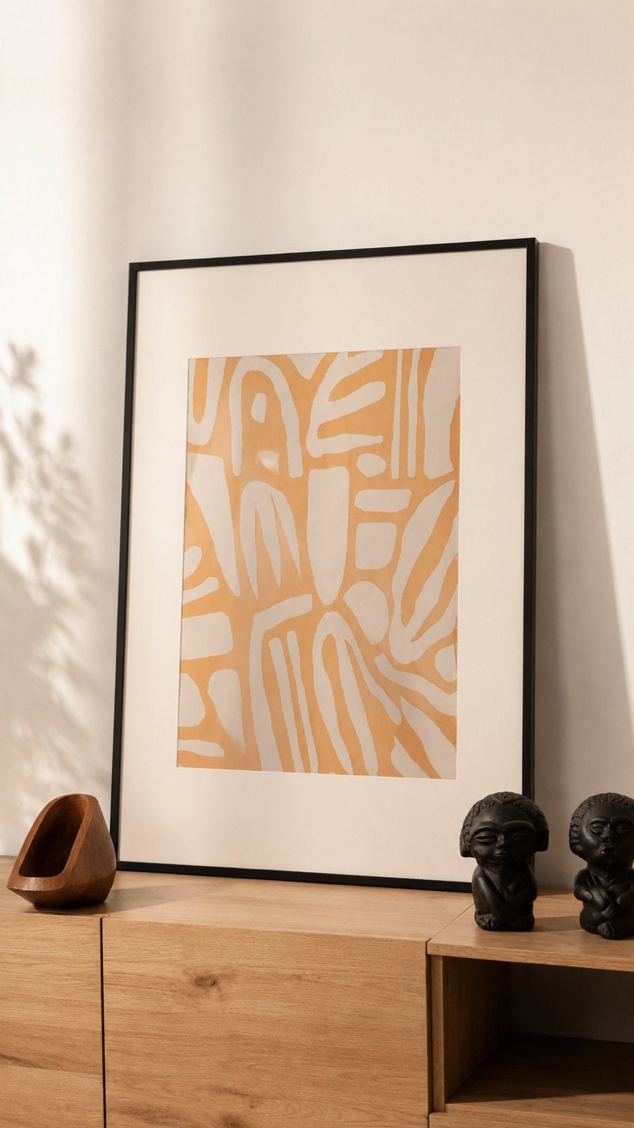 Impression sur toile encadrée, Enlèvement ou Envoi, Comme neuf, Jaune