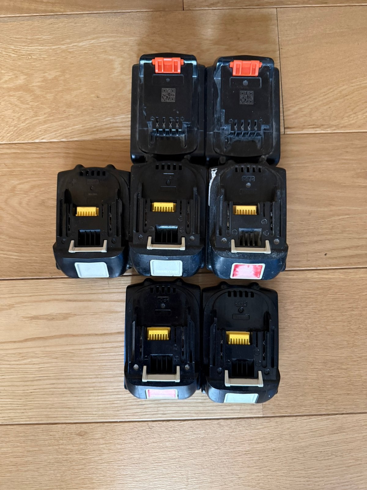 Defecte batterijen, Ophalen, Gebruikt