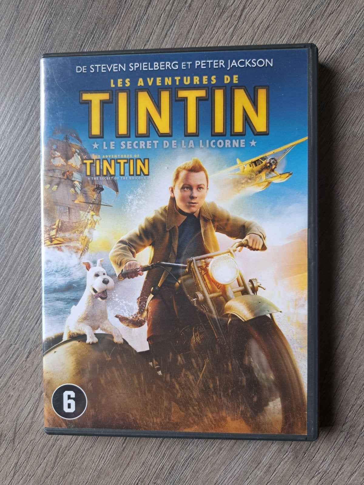Dvd Tintin et le secret de la licorne. de 2011, Enlèvement