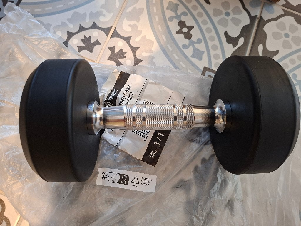 Dumbell 5 kg Gorilla Sports (NIEUW!), Sport en Fitness, Ophalen of Verzenden, Nieuw, Benen, Dumbbell