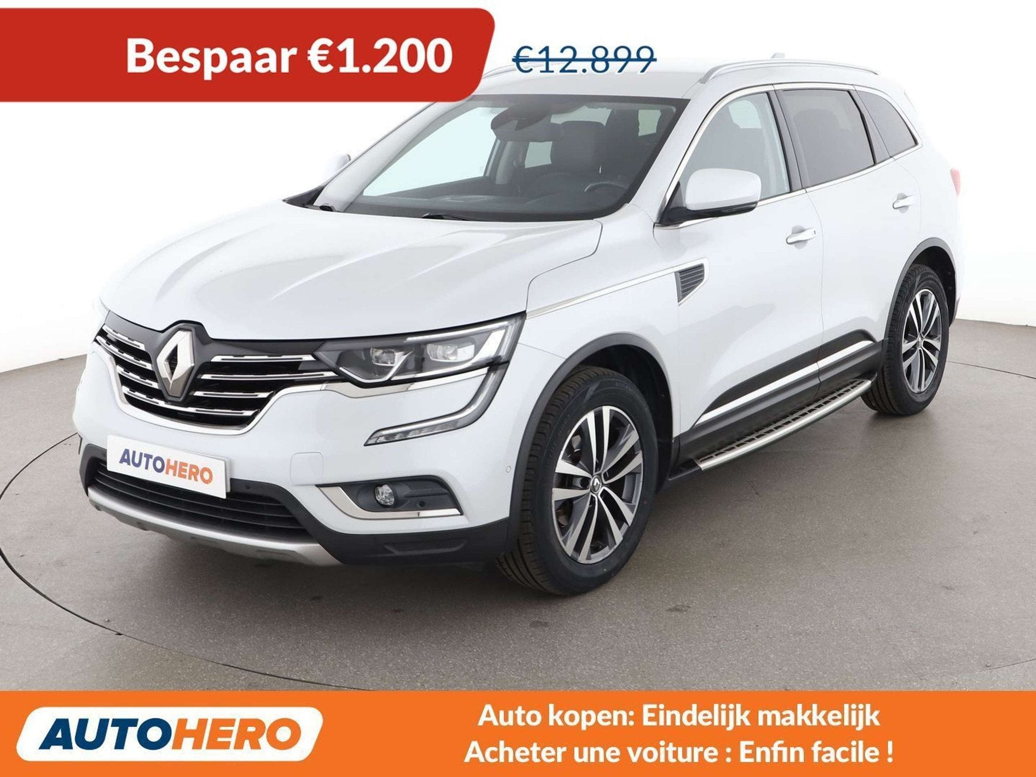 Renault Koleos 1.6 dCi Energy Intens (bj 2017), Auto's, Voorwielaandrijving, Koleos, Gebruikt, Zwart