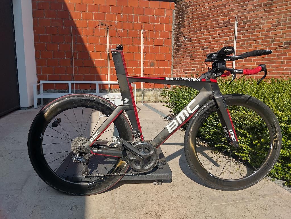 BMC Timemachine 01 2012, Fietsen en Brommers, Gebruikt, Carbon, Velgrem, Ophalen