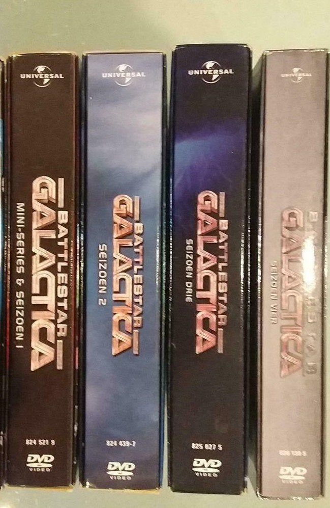 Battlestar Galactica Serie COMPLEET, Cd's en Dvd's, Alle leeftijden, Science Fiction en Fantasy, Ophalen of Verzenden, Zo goed als nieuw