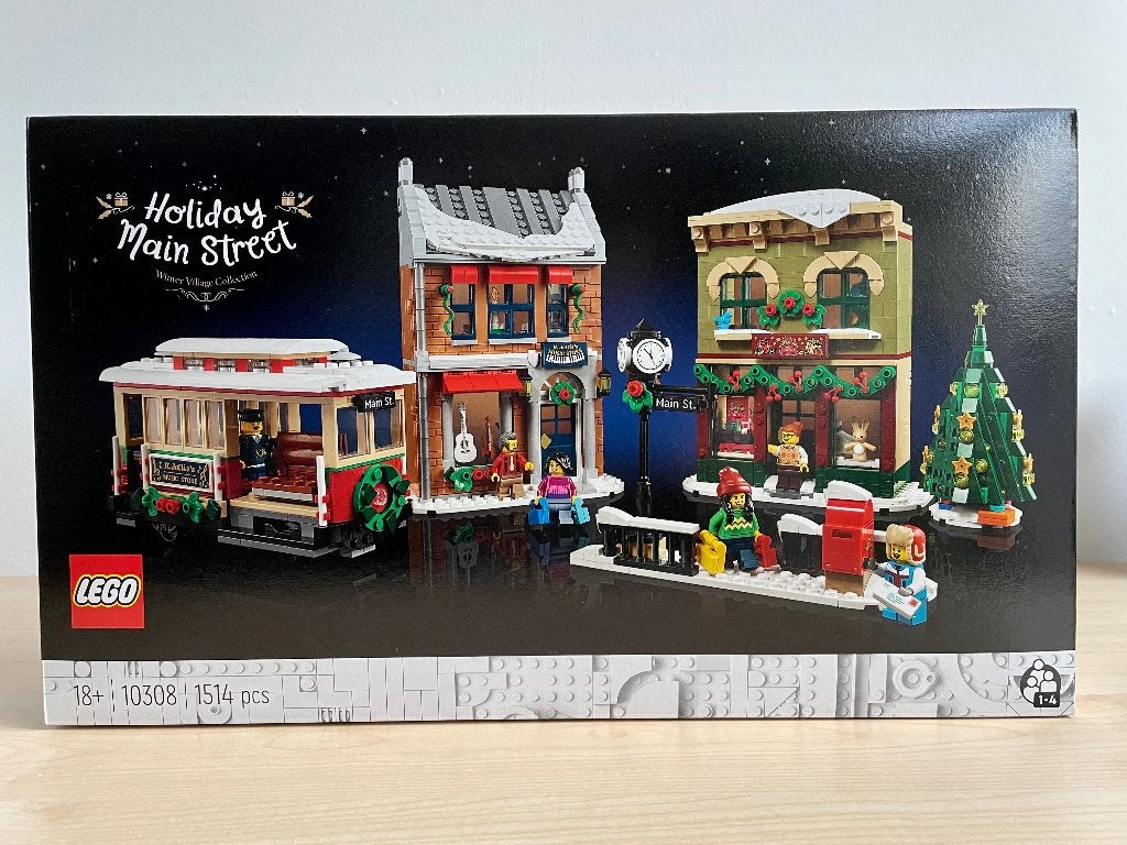 Lego Icons 10308 Holiday Main street Nieuw!, Nieuw, Ophalen of Verzenden, Icons, Complete set