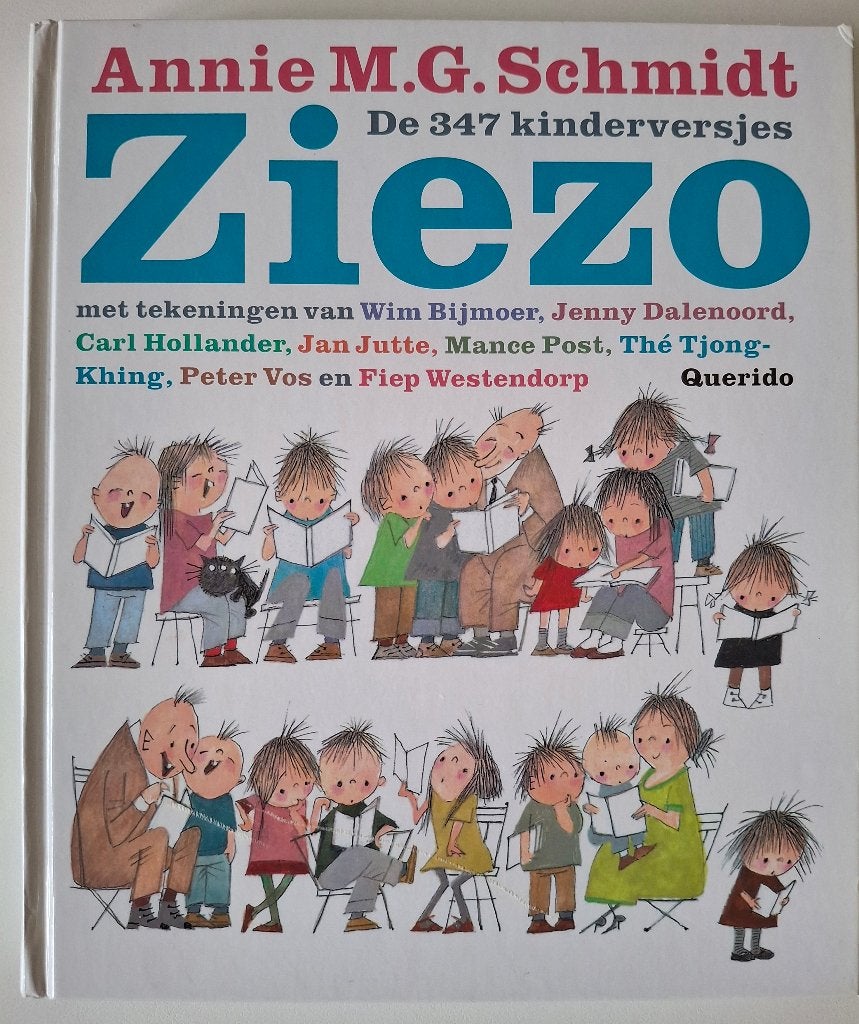 Annie M.G. Schmith 'ZIEZO'  De 347 kinderversjes (Hardcover), Ophalen of Verzenden, Zo goed als nieuw