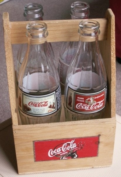 Coca Cola Speciaal kratje 3 verschillende glas flesjes Israë, Verzamelen, Ophalen of Verzenden, Nieuw