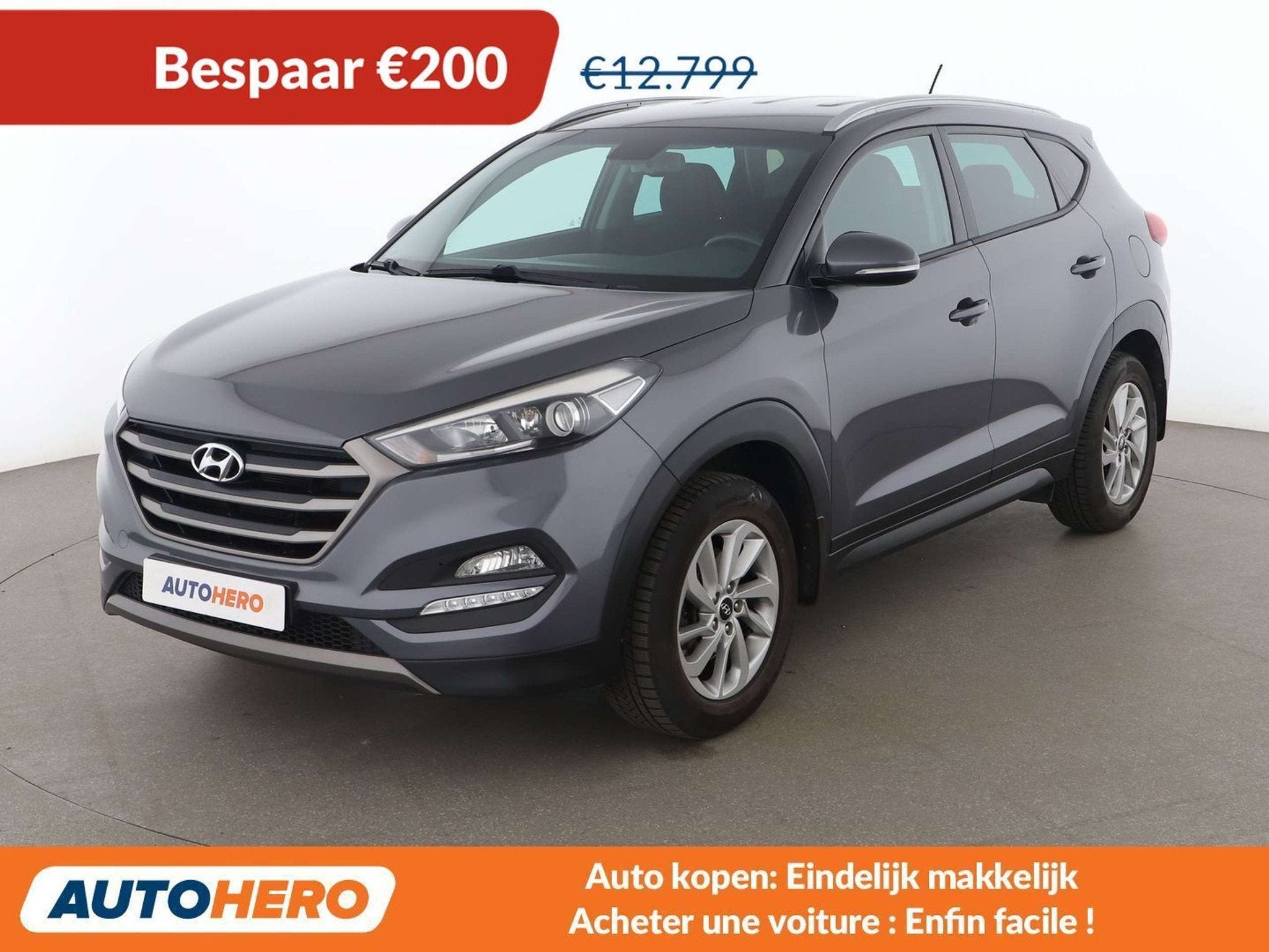 Hyundai Tucson 1.6 Comfort 2WD, Autos, Argent ou Gris, Achat, Anti démarrage, Boîte manuelle