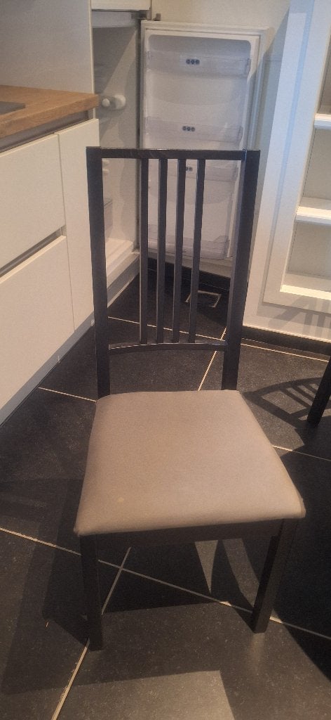 ikea stoelen, Huis en Inrichting, Stoelen, Ophalen, Gebruikt, Zwart, Vijf, Zes of meer stoelen