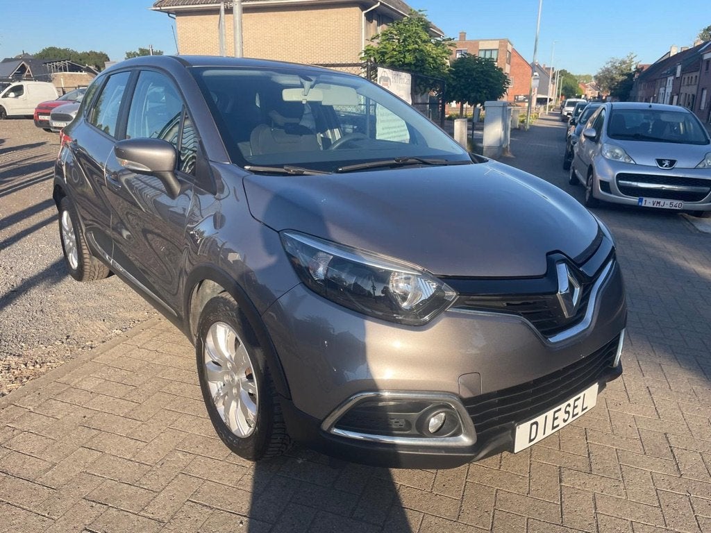 Renault Captur 1.5 DCi van 08/2013 met 130000km!, Achat, Entreprise, Noir, 5 portes