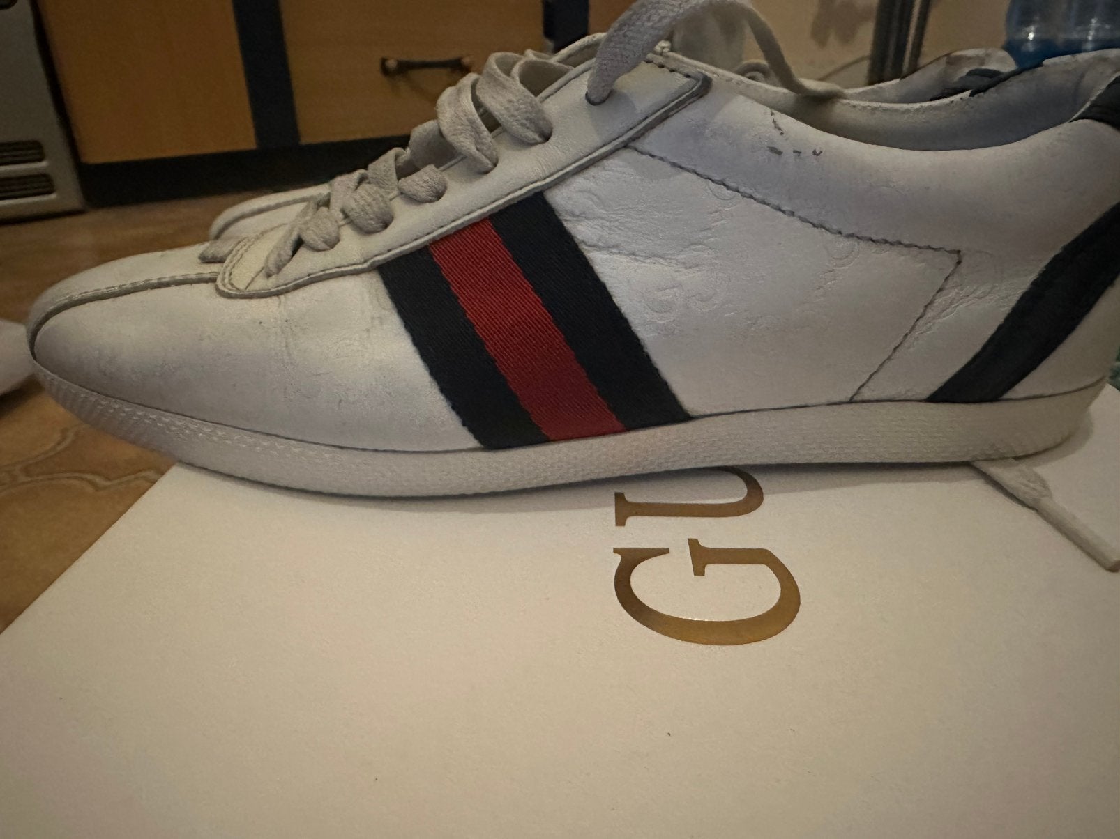 Gucci originales femme – Taille 36/37 –, Enlèvement, Porté, Blanc