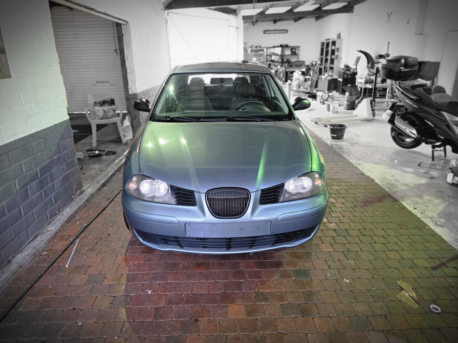 2005 seat ibiza 1.4 benzine 183,834km euro 4, Auto's, Stof, 4 cilinders, Blauw, Ibiza