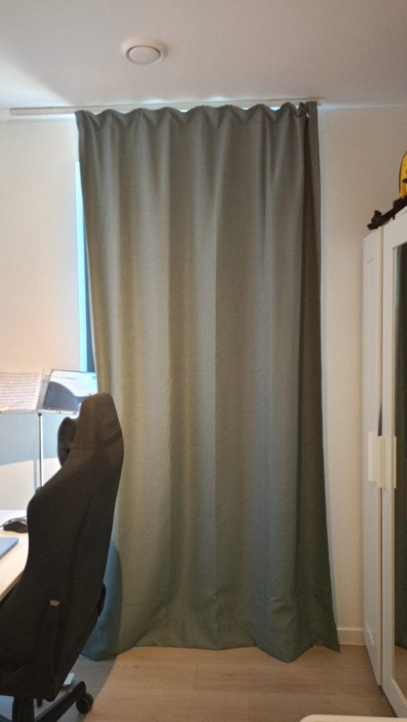 IKEA SANELA Verduisterende Gordijnen, 100 tot 150 cm, Ophalen of Verzenden, Zo goed als nieuw, IKEA SANELA gordijnen