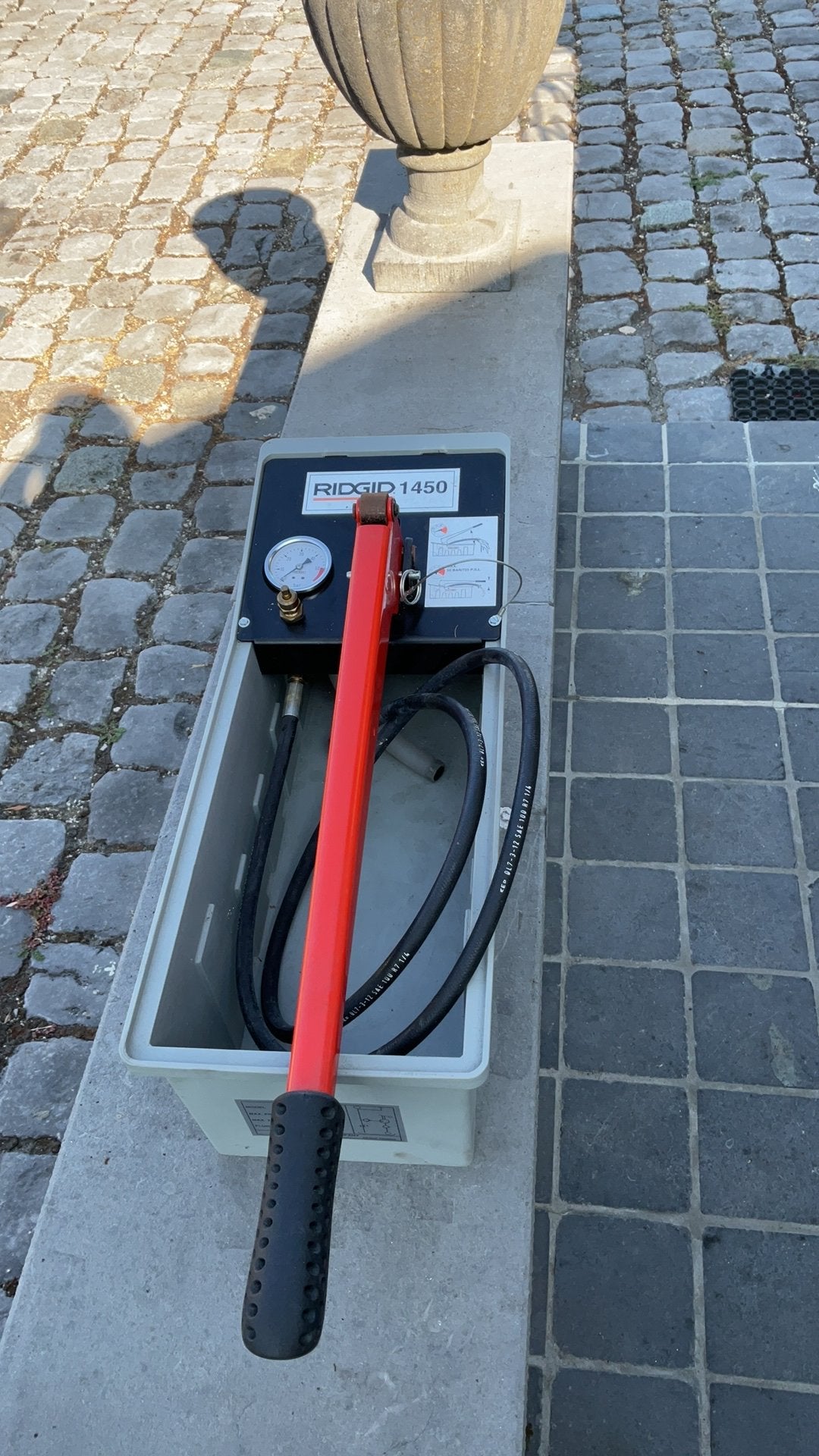 Ridgid hogedrukpomp, Ophalen, Zo goed als nieuw, Ridgid