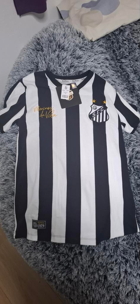 Retro mania (Santos 1978 away) jersy, Kleding | Heren, T-shirts, Andere, Maat 48/50 (M), Wit, Nieuw