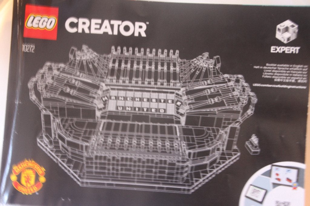 Lego creator old trafford 10272, Lego, Ensemble complet, Instructions incluses, Comme neuf