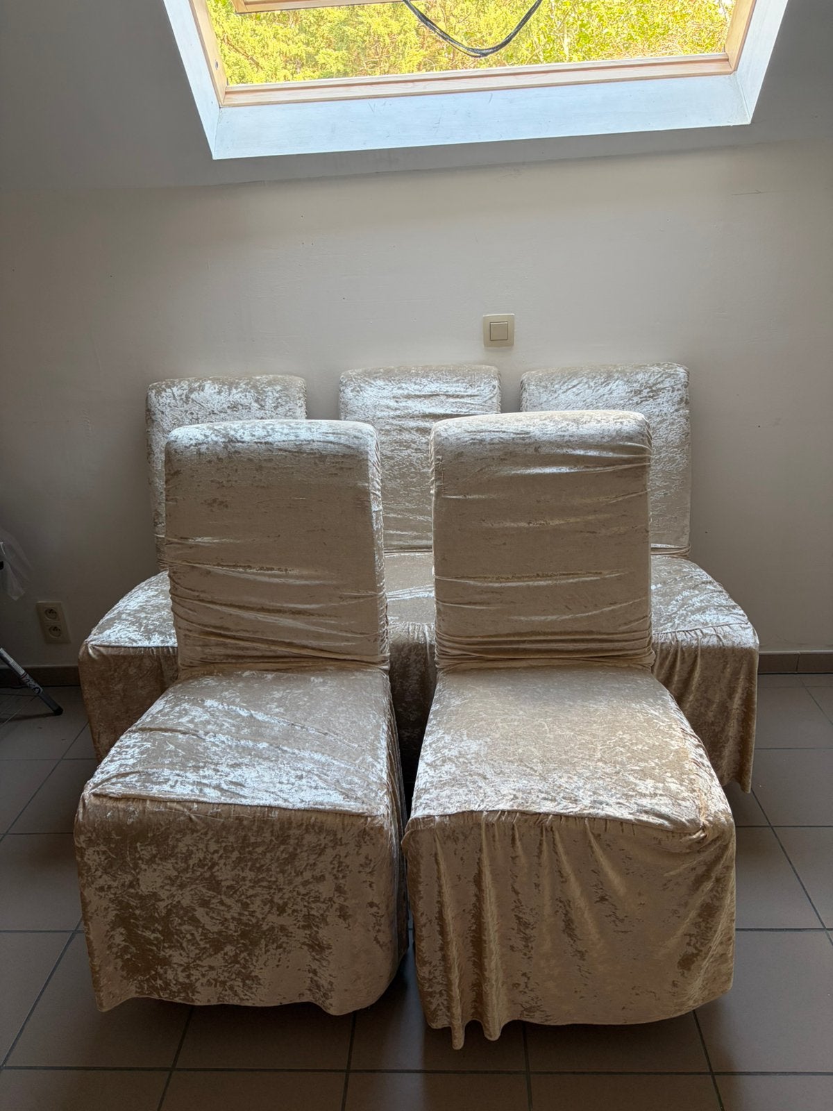 Tafel stoelen, Ophalen, Gebruikt, Vijf, Zes of meer stoelen