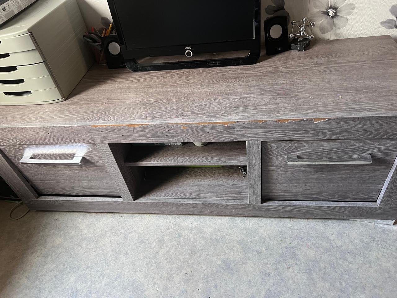 Meuble tv, Moins de 100 cm, Enlèvement, Utilisé, 50 à 100 cm
