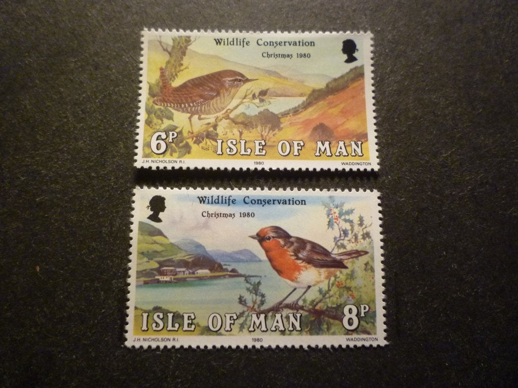 Eiland Man/Île de Man 1980 Mi 178/179** Postfris/Neuf, Envoi, Non oblitéré