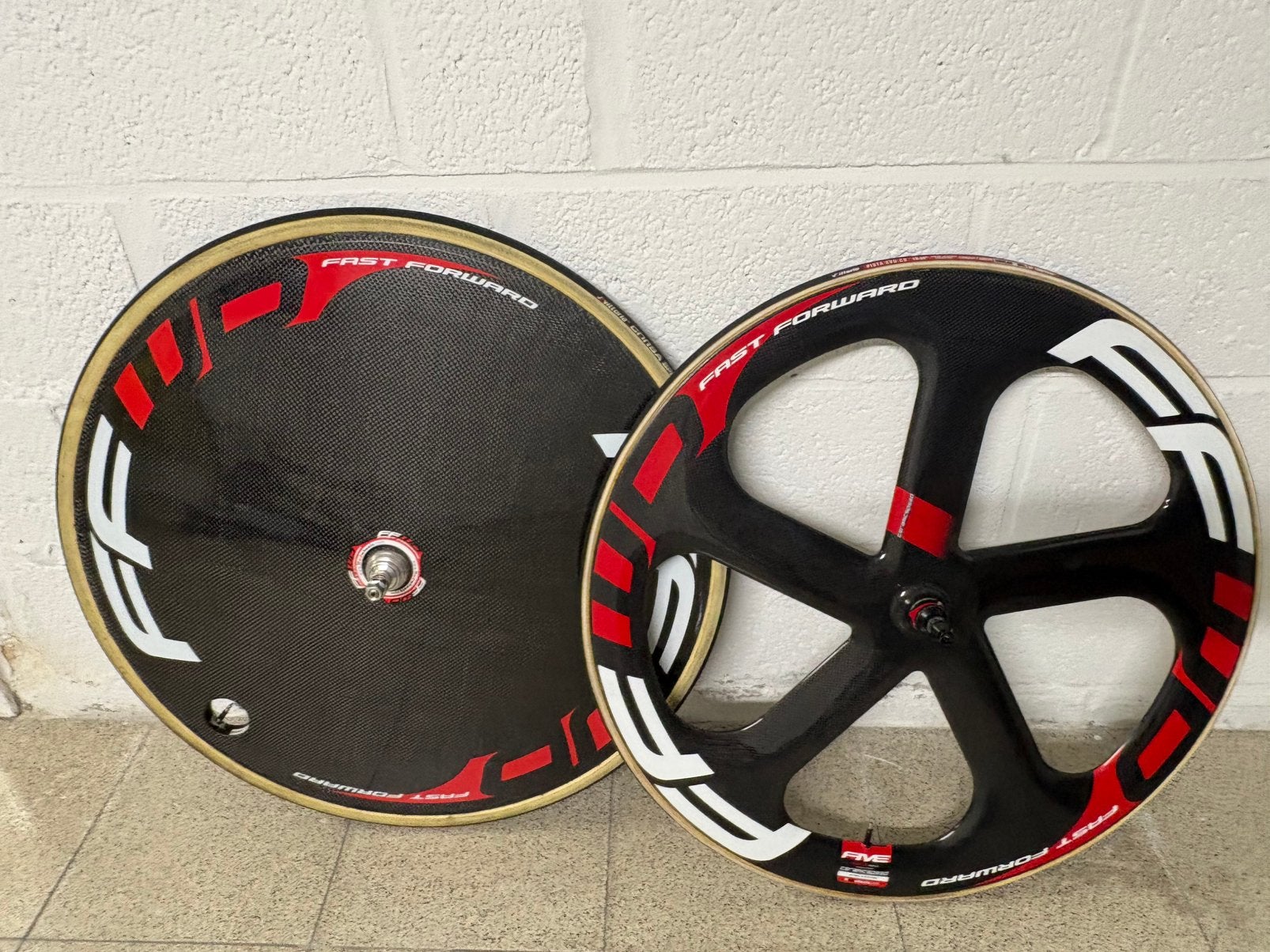 paire de roues FFWD Track, Vélos & Vélomoteurs, Enlèvement, Comme neuf