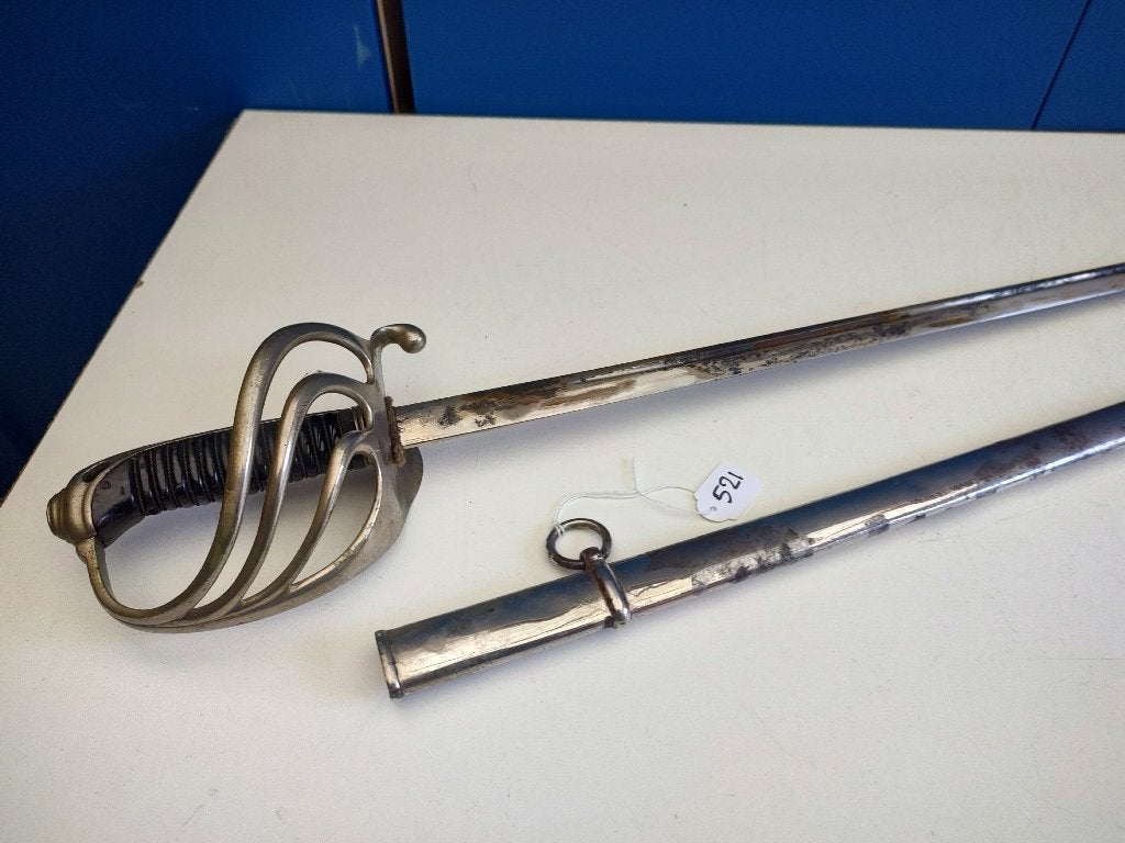 Sabel # 521 - Frankrijk - mod 1888 Infanterie, Verzamelen, Militaria | Algemeen, Verzenden
