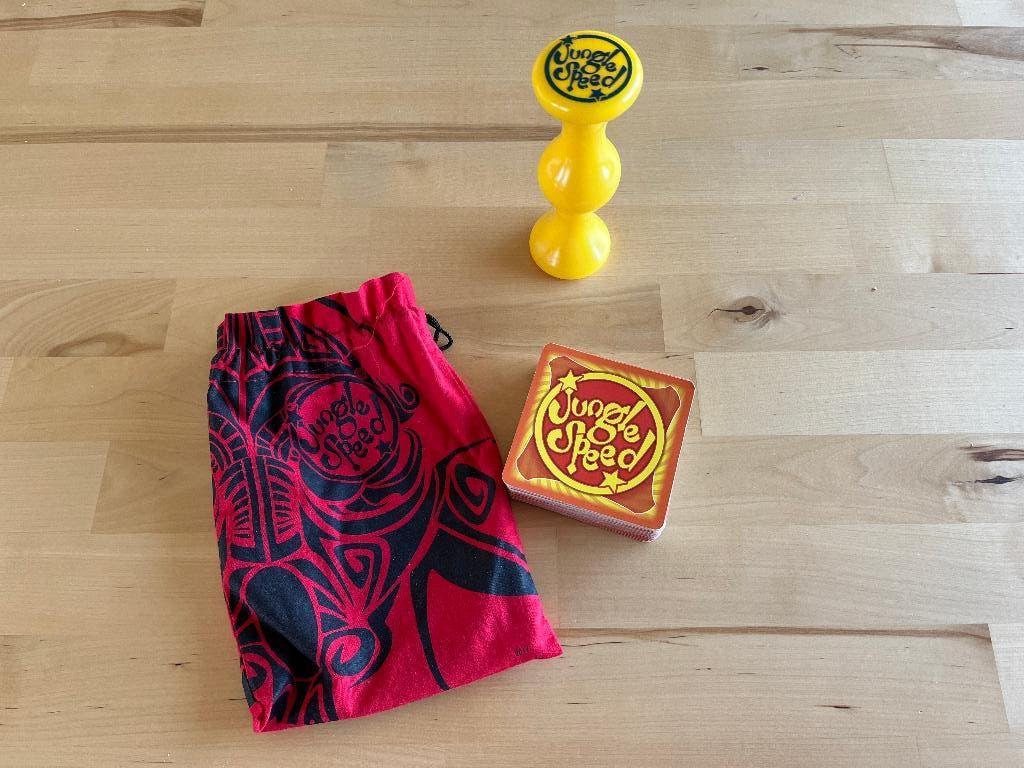 jungle speed met zachte totem nieuwstaat, Hobby en Vrije tijd, Ophalen of Verzenden, Zo goed als nieuw