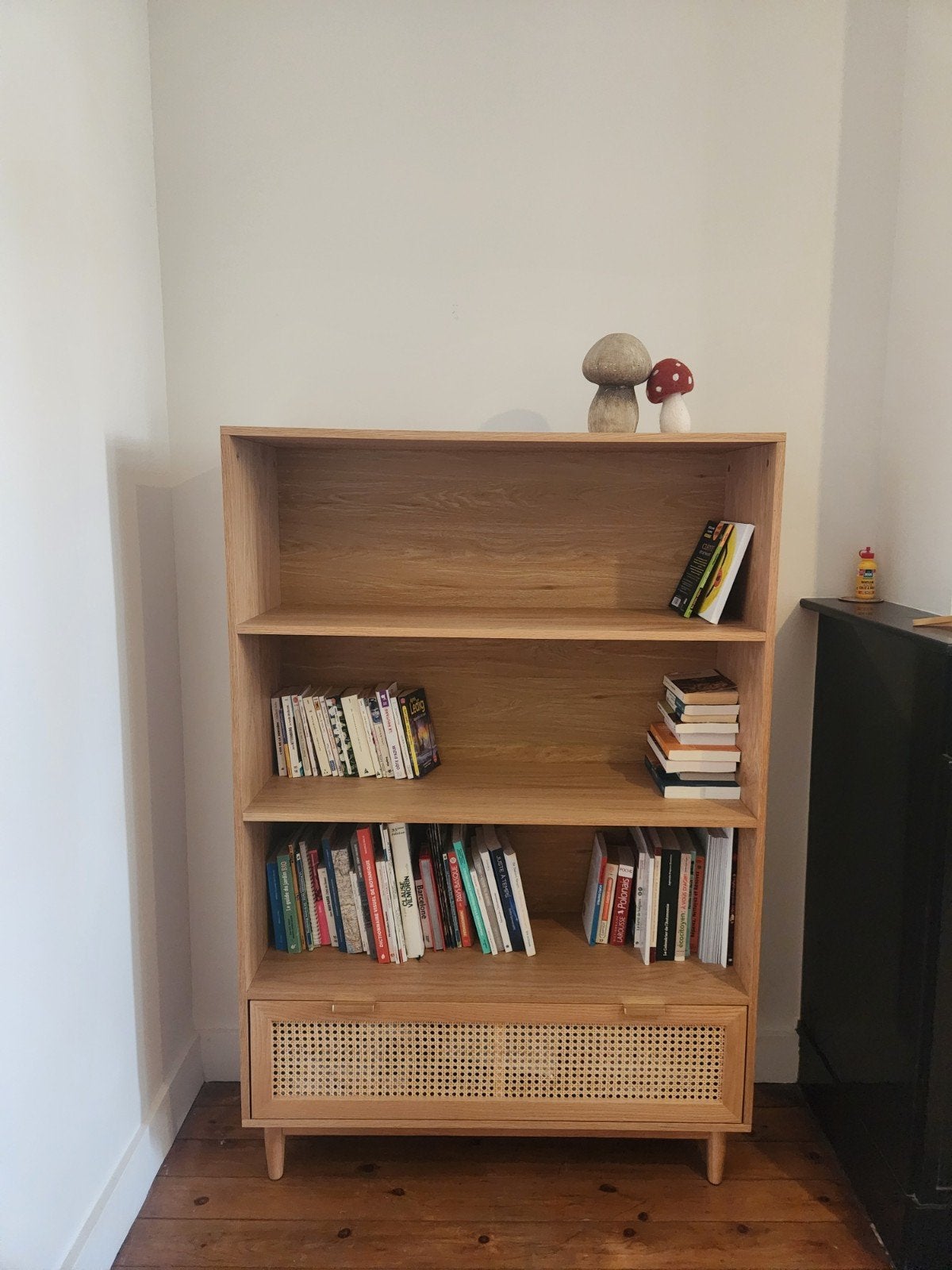 Bibliothèque LORIS La Redoute, Maison & Meubles, 25 à 50 cm, Comme neuf, Enlèvement, 50 à 100 cm