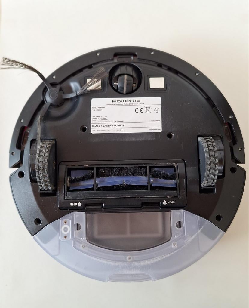 Rowenta dweil en stofzuiger robot, Ophalen