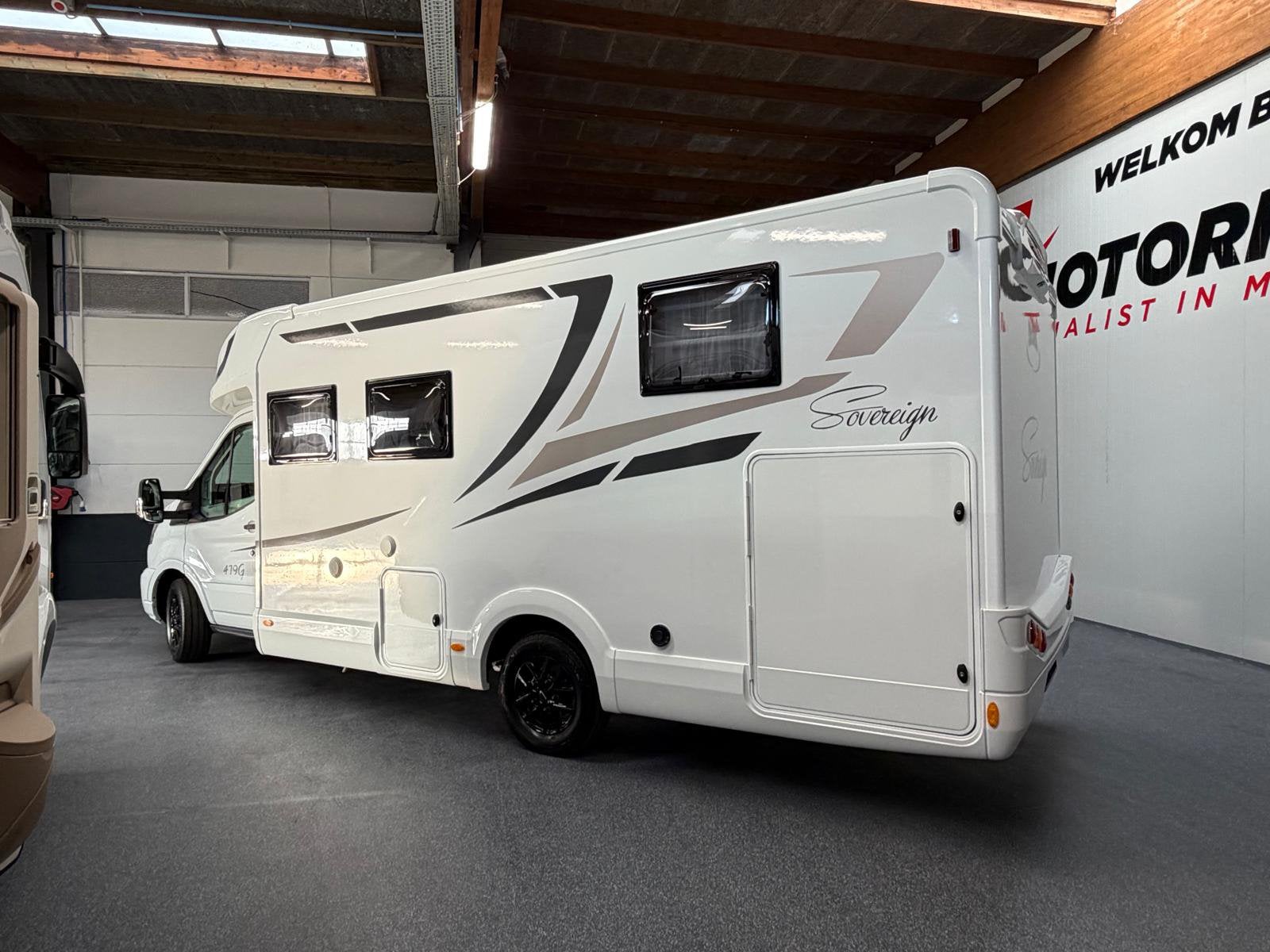 Ford Transit McLouis Sovereign 479 G, Caravans en Kamperen, Automaat, Ringverwarming, Ford, Douche