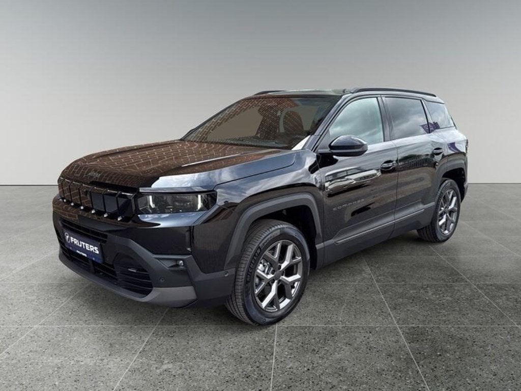 Jeep Compass 4xe (Nieuw) 1.2 E-HYBRID 145hp DCT6 First Edit, Autos, Jeep, 145 ch, Achat, Cruise Control, Noir