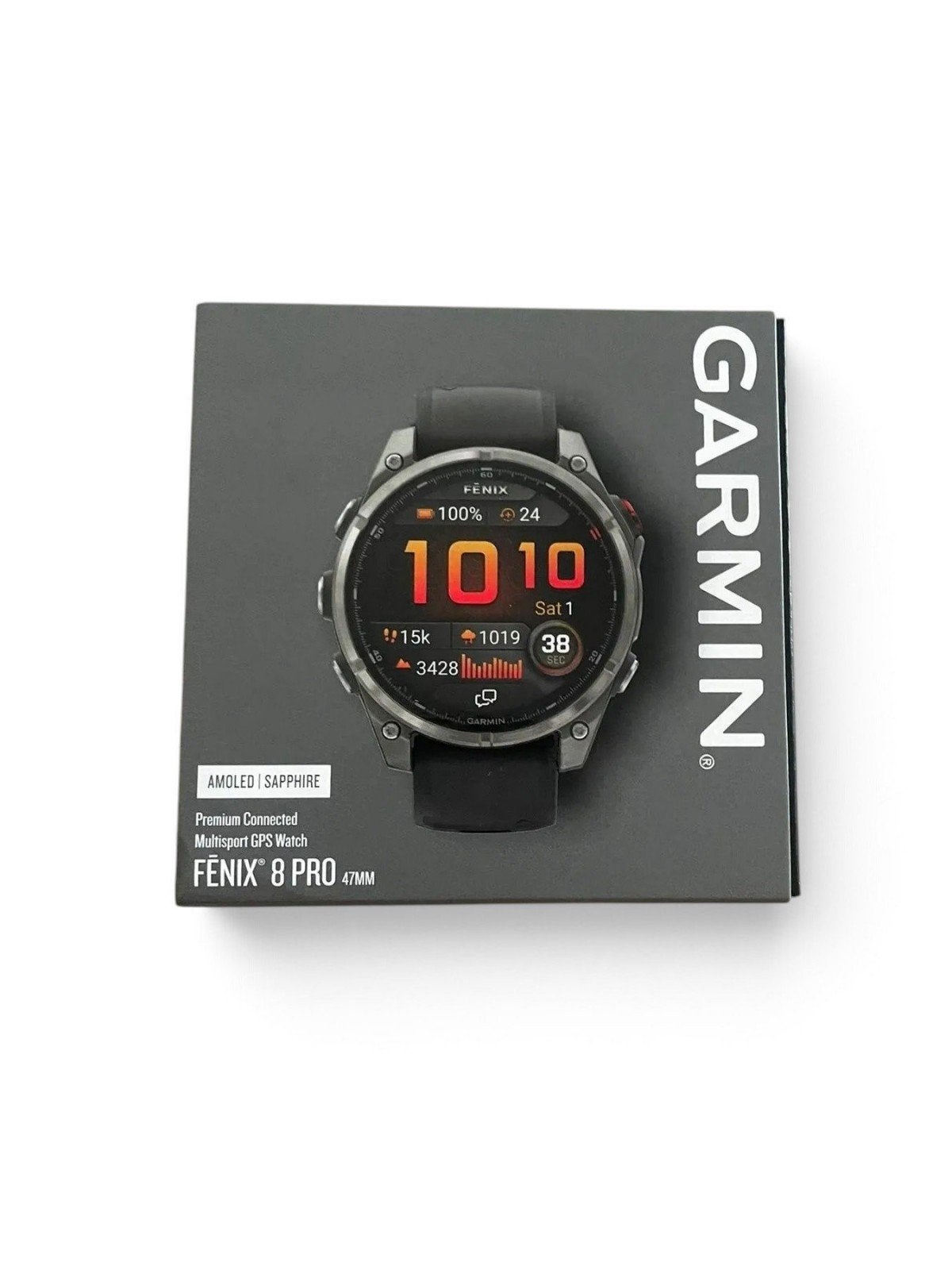 Garmin fēnix 8 Pro AMOLED Sapphire – 47 mm Titanium, Ophalen of Verzenden, Nieuw, Garmin