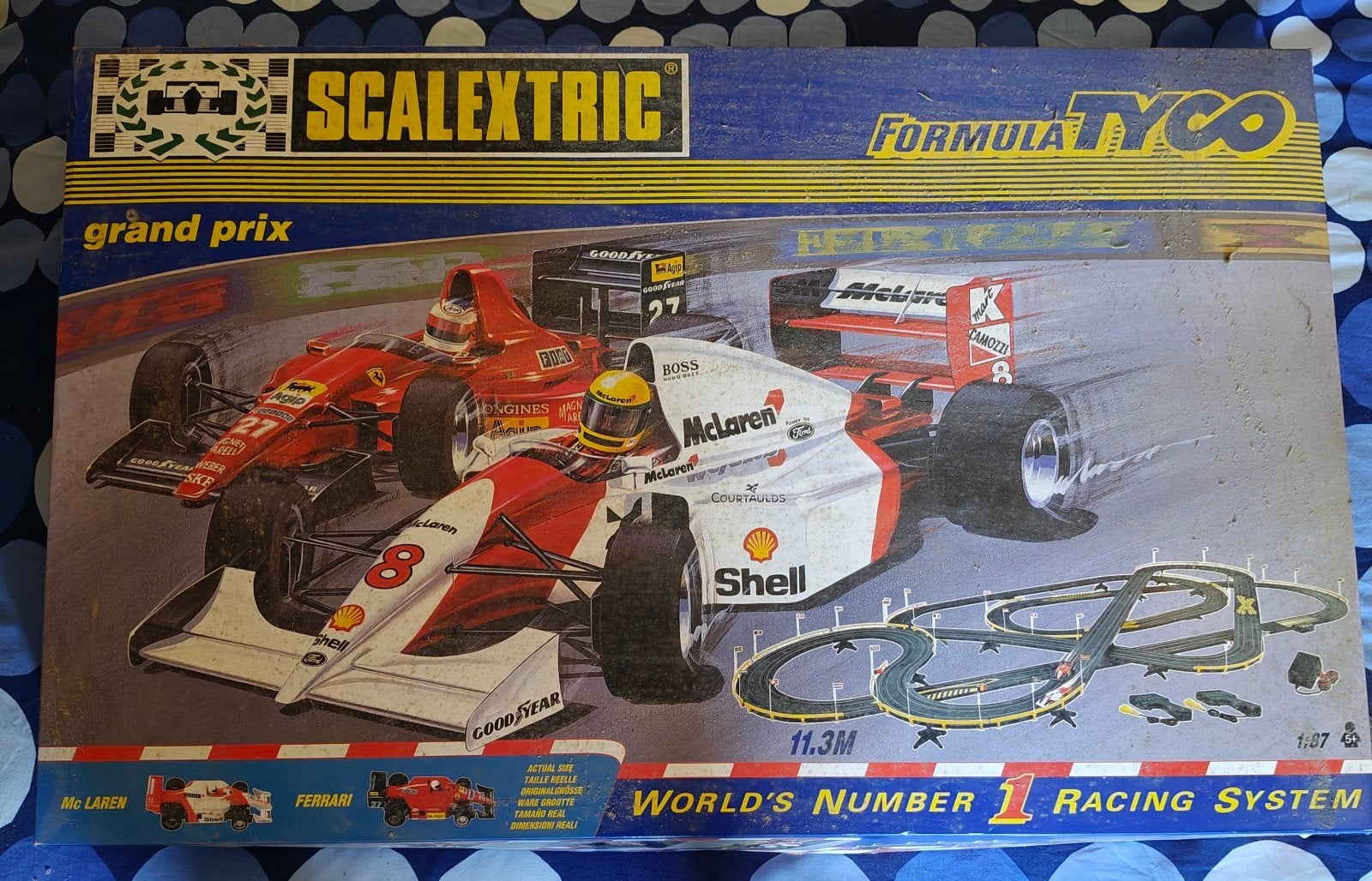 Circuit Scalextric Formula Tyco 1:87, Hobby en Vrije tijd, Ophalen
