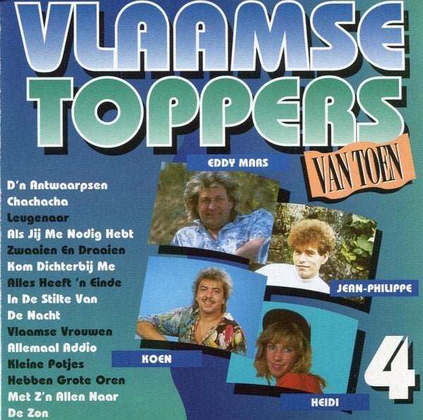 Vlaamse toppers van toen 4, Cd's en Dvd's, Cd's | Nederlandstalig, Ophalen, Gebruikt, Levenslied of Smartlap