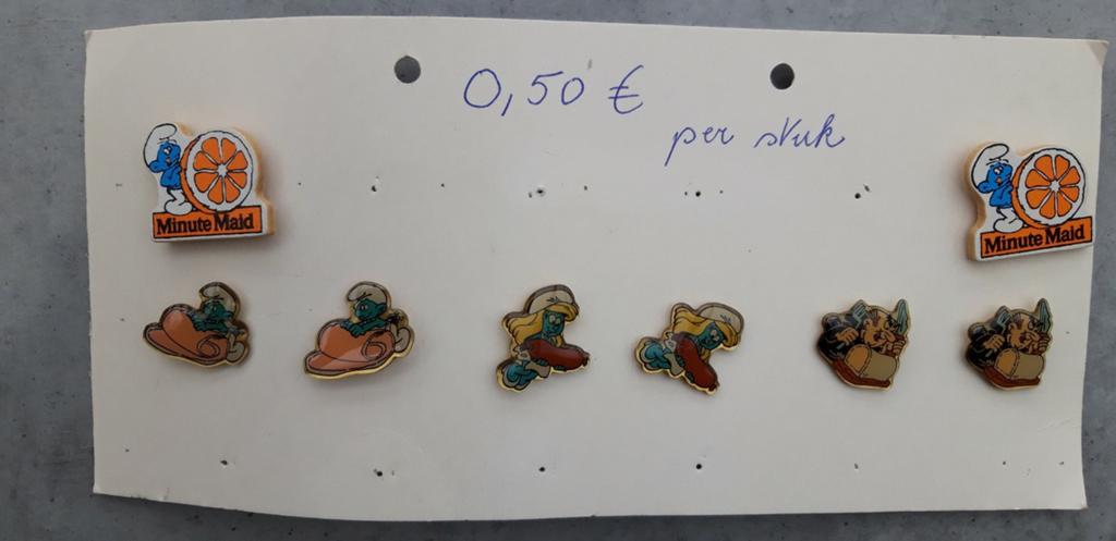 Smurfen , pins,  0,50€ per stuk, Collections, Schtroumpfs, Enlèvement, Neuf