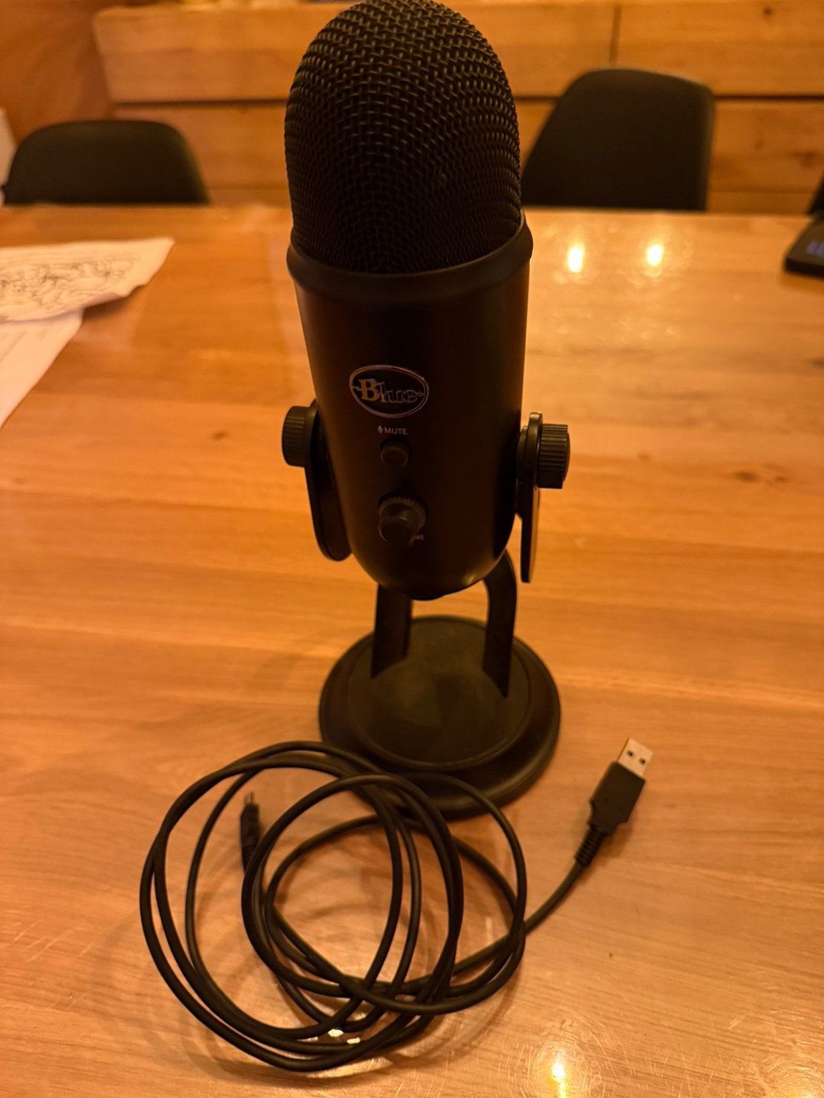 Blue yeti blackout, Musique & Instruments, Enlèvement, Comme neuf