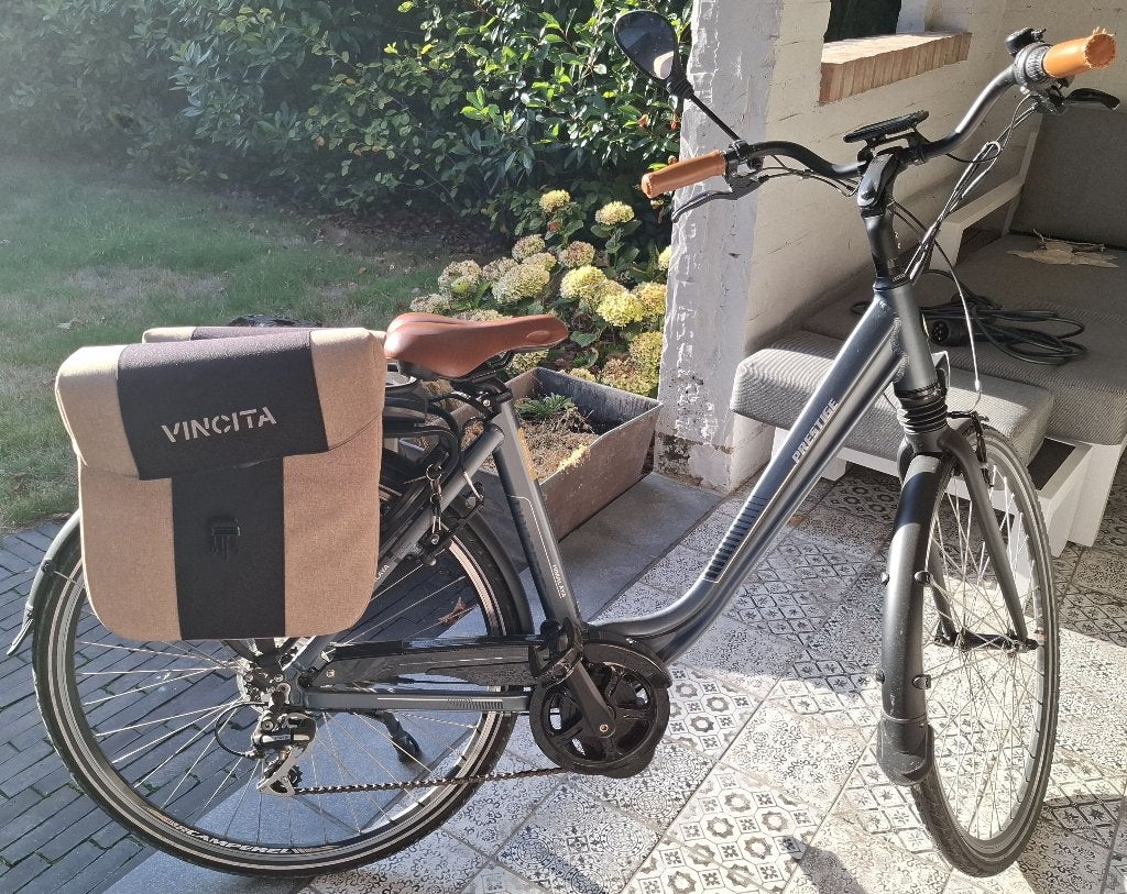 Prestige Himalaya E-bike damesfiets XS 46cm | accu 93%, Gebruikt, Versnellingen, Minder dan 47 cm, Schijfrem
