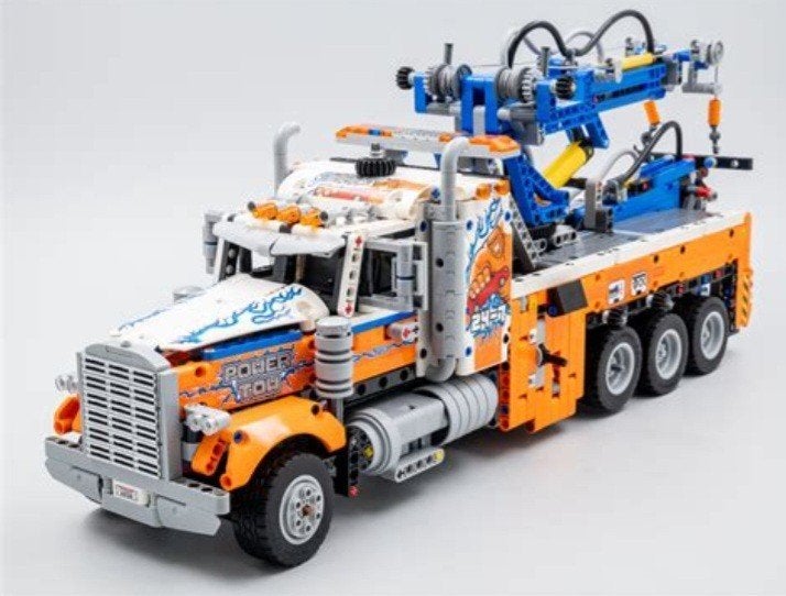 LEGO Technic Sleepwagen 42128, Ophalen, Lego, Zo goed als nieuw, Complete set