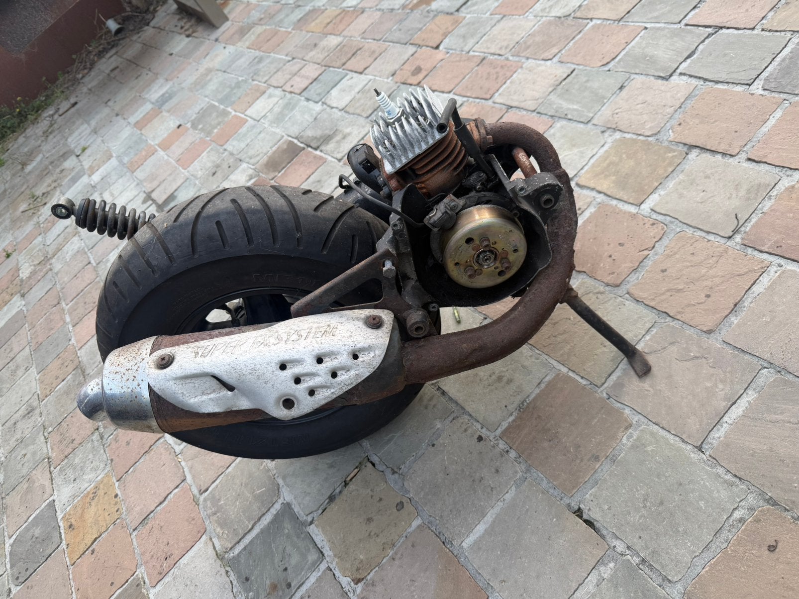 Mbk booster motor blok, Fietsen en Brommers, Ophalen, Zo goed als nieuw, Blok