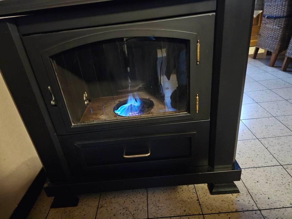 Poele à mazout well straller, Bricolage & Construction, Chauffage & Radiateurs, Enlèvement, Utilisé, Poêle