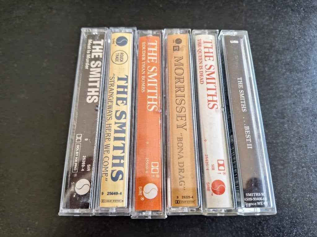 Lot van 6 cassettes The Smiths / Morrissey, Enlèvement ou Envoi, Originale, Utilisé, Rock en Metal