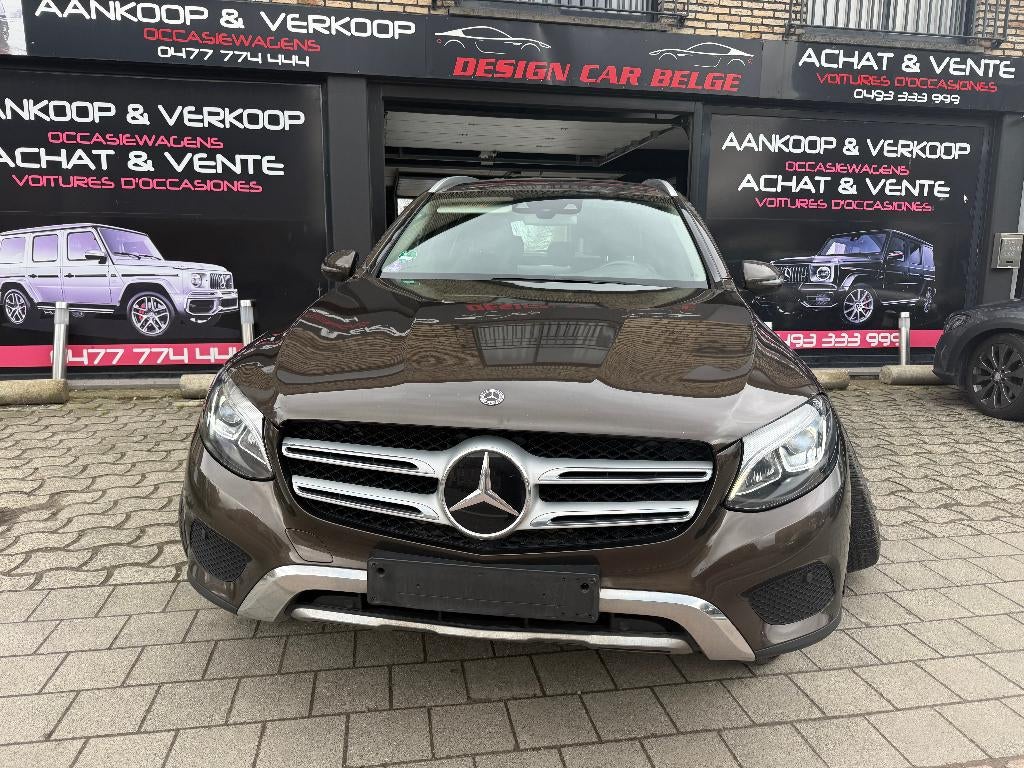 Mercedes GLC 350e Model 2018 Mercedes *Netto 13430 notebook, Auto's, Automaat, Bruin, Leder, Break